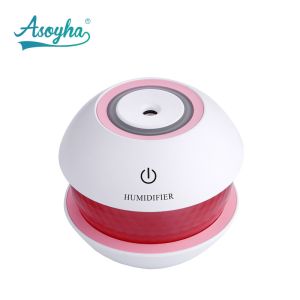 150ml Mini Portable Cool Mist Humidifier Colorful Night Light For Car & Home