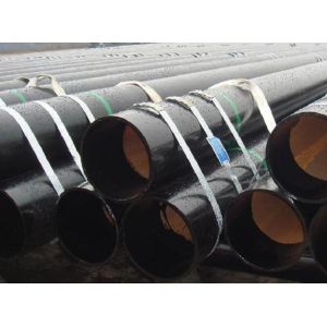 Plain End Black Painting & Varnish Coating API 5L Gr.B Seamless Steel Line Pipe