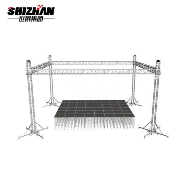 Quality Electric galvanized Aluminium Truss Frame With Step Repeat Banner wholesale