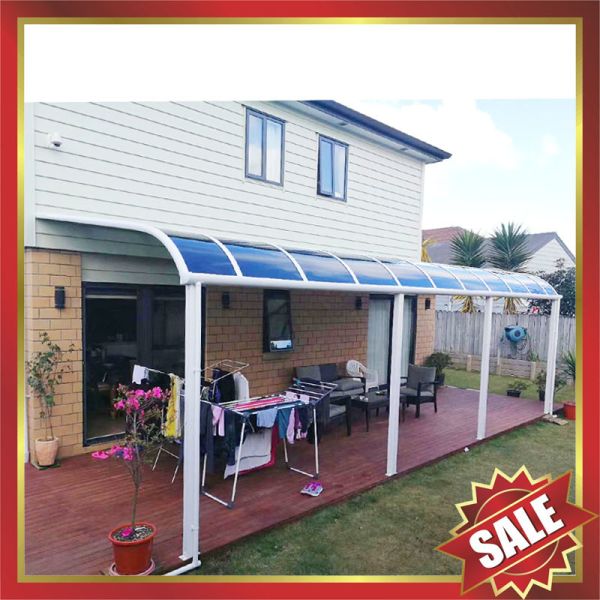 anti UV patio gazebo balcony corridor porch window door aluminium aluminum alloy