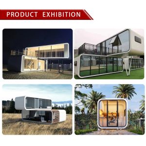 Modern Apple Cabin Container House Luxury Volferda Space Capsule Home Office Pod