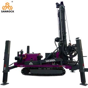 390m 500m Water Drilling Rig Crawler Water Well Drill Machine With Yuchai Engine
