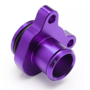 CNC Custom Precision Car Water Pipe Joint with Clamp Anodizing Aluminum
