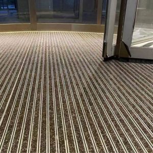 Slip Resistant Aluminum Roll Up Emtrance Matting High Traffic 18MM