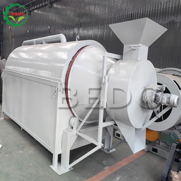 Quality 4kw Sawdust Dryer Machine 400-500kg/h Customized Color wholesale