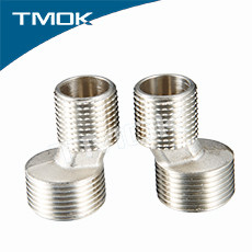 2 Inch Nickel Plating Bspp Internal Thread Brass Coupling Fittings