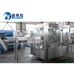 Three In One Water Filling Machine / Automatic Water Bottling Equipment