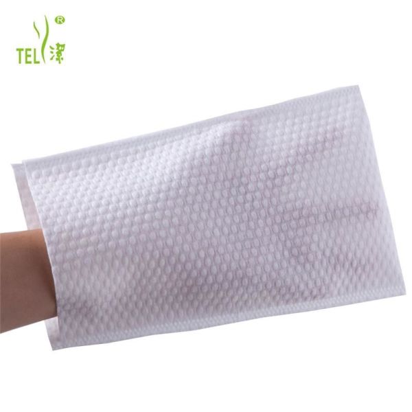Quality Pocket Style Spunlace Disposable Non Woven Gloves wholesale
