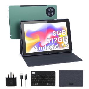 C idea 9.7 inch Android 12 Tablet 8GB RAM 512GB ROM Model CM7800 Green