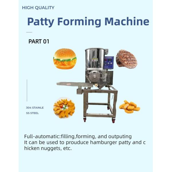 Meat Grinder Used in Customized Chicken Nuggets Processing Line for Food Industry