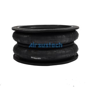 China Convoluted Rubber Air Spring GF400/215-2 Rubber Air Bellows For Equipment Shock Absorption on sale