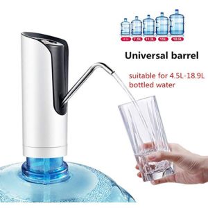 China Lithium Ion Chargeable Automatic Bottled Water Pump Power Saving 4W on sale