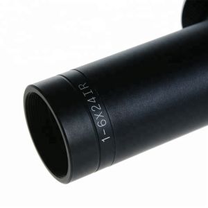 1-6x24 IR Scope with Power 1x-6x Illuminated Optic Night Vision Mini Optic Scope