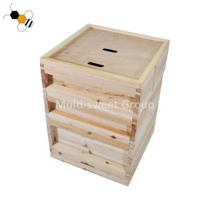 20mm Wooden Beehive Box Single Walled National Bee Hive