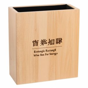 Elegant Custom Printed Wine Boxes with Gold Logo Eco Friendly Storage