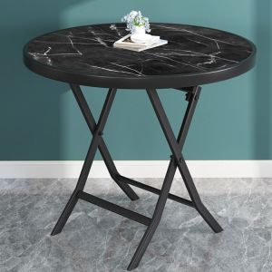 Outdoor Table Metal Tempered Glass Square Round Folding Foldable Coffee Dining