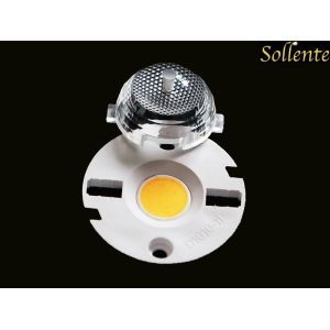 13 Degree Plastic COB LED Reflector , 92mm LED Light Reflector