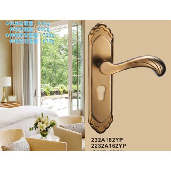 ECT Finish Aluminium Door Handle For Interior Door