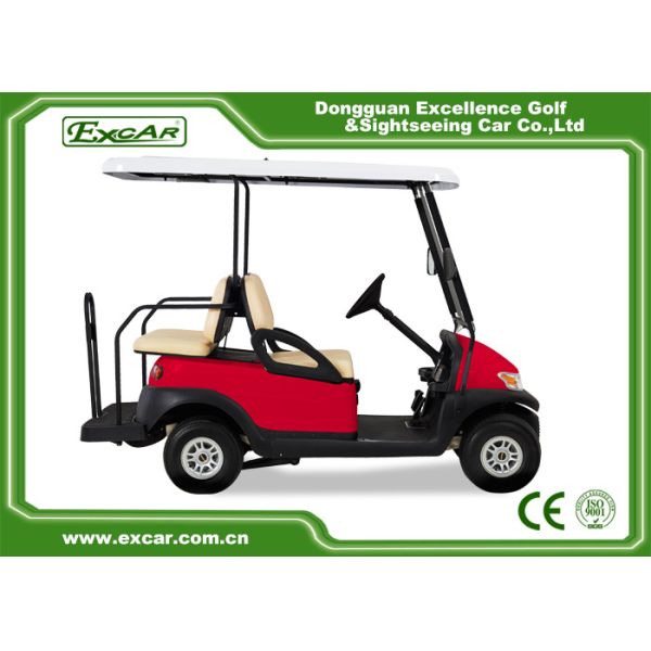 Quality Electric Golf Carts With 17A Off Board Charger 4 Seaters Red/Trojan Battery wholesale