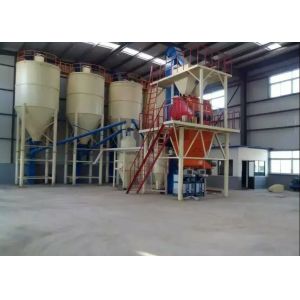 Automatic Dry Mix Mortar Production Line Low Noise Easy Installation 35-40ton/H