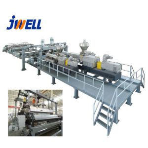 PVB SGP Glass Sheet Extrusion Line Fast Line Speed Even Flat Thick