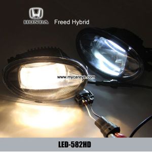 Cheap Honda Freed Hybrid car front fog lamp assembly LED driving lights drl for sale for sale