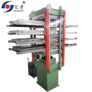 Plate Vulcanizing Press Machine for Rubber Tile Making Frame and Column Type