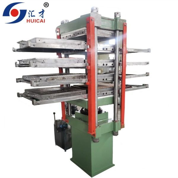 Plate Vulcanizing Press Machine for Rubber Tile Making Frame and Column Type