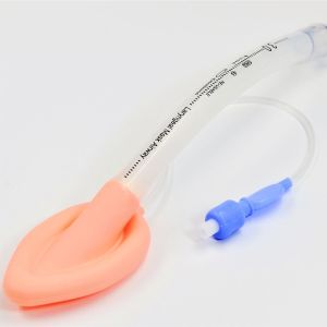 Ergonomic Reusable Silicone Laryngeal Mask with Reinforced Frame for Multiple