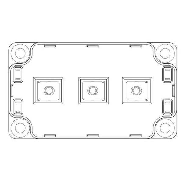 1 Pair Series Connection MSCDC450A70AG 450A SiC Diode Phase Leg Power Module