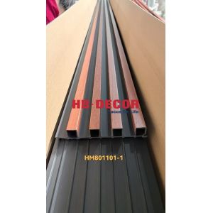 Cheap Balcony Privacy Screens Wpc Exterior Wall Panel 100mm-300mm Width Customizable for sale