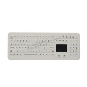 All In One Silicone Industrial Keyboard With Numeric Keypad white or black