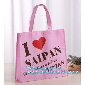 Customized printed logo Eco Friendly Non Woven Bag, Promotional Custom Printed