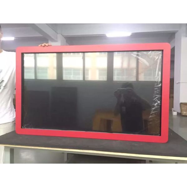 50Inch High Resolution 1080P Dustproof LG Screen Digital Signage Kiosk For Meeting