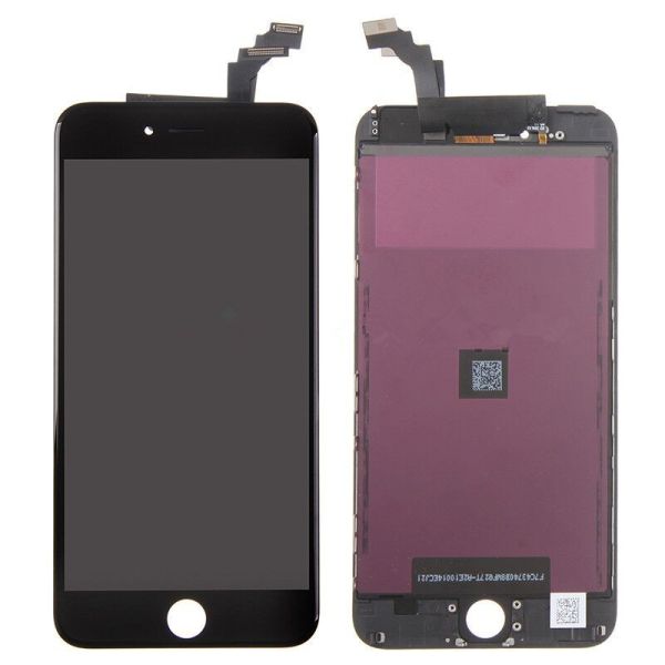Quality For Apple iPhone 6 Plus LCD Screen and Digitizer Assembly with Ear Speaker Mesh Cover - Black - Grade A+ wholesale