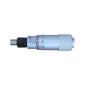 Micrometer Head 0-0.25" Range 0.001" Graduation ±0.0002" Accuracy Flat Face with