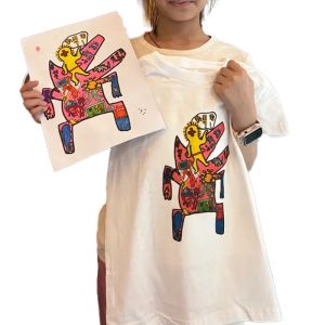 Paper Material Type Heat Fabric Printing Transfer Paper For Custom Logo Transfer