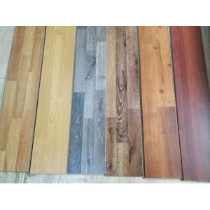 Right Angle Edge 8mm Click Lock EIR High Glossy Laminate Flooring for Living