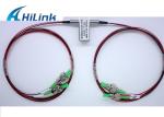 SC APC Mechanical Latching Fiber Bypass Switch , Multimode 2X2 Optical Switch