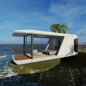 Galvanlized Integrated Mobile Space Capsule Homestay Space Capsule Steel