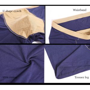 Men'S Cotton Stretch Boxer Shorts 3xl Relaxed Fit Soft Casual Plus Size