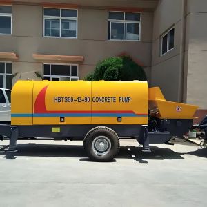 20 Meter Streamlined Stationary Concrete Pump Mixer Machine 2300kg