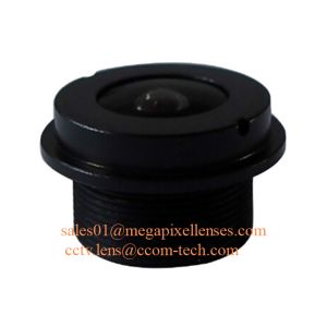 1/3" 1.3mm Megapixel M12x0.5 mount 180degree Waterproof Fisheye Lens, IP68