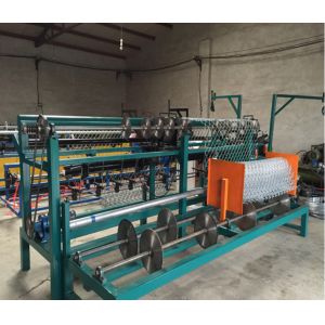 Fully Automatic Chain Link Fence Machine For Double Wire And Single Wire