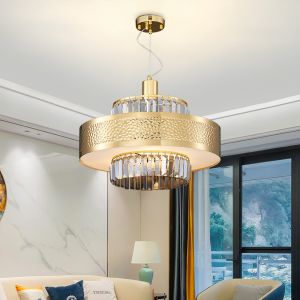 New Modern Crystal Chandelier for Living room Bedroom led ceiling lamp gold lamp