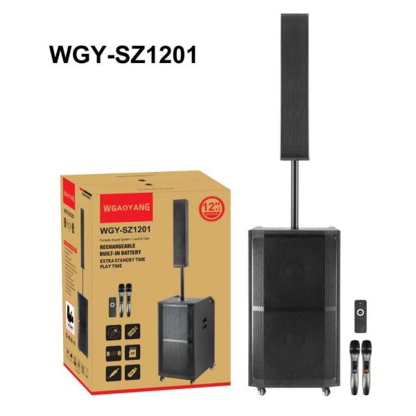 Quality 12 inch portable karaoke speaker wholesale