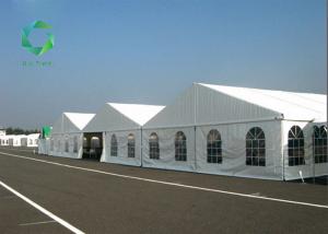 Cheap Tarpaulin PVC Tent Fabric 750gsm Middle East 300N Tear Strength Anti UV Fireproof for sale