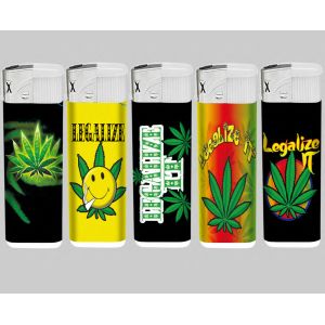 Plastic Refillable Flint Gas Lighter with Transparent Design and ISO9994