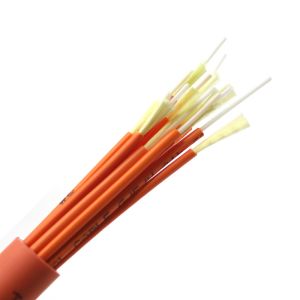 China Indoor Horizontal LAN Network Cable GJFJHV Multi Purpose Break-out Fiber Optic Cable OEM on sale