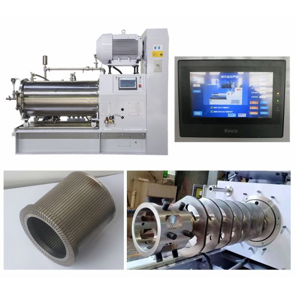 Food Addictives SUS304 30L Horizontal Bead Mill Machine Wet Grinding Machine